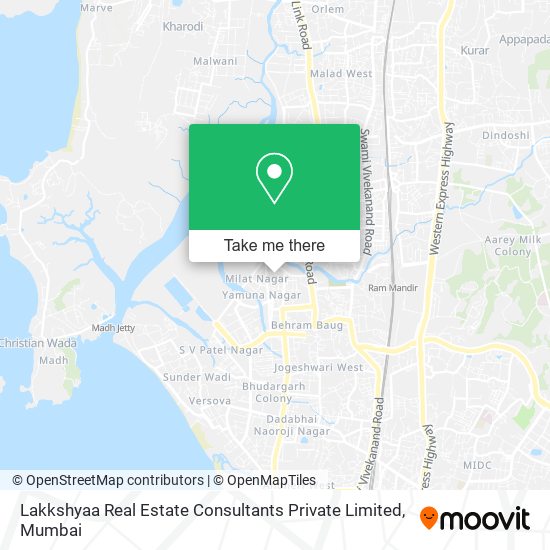 Lakkshyaa Real Estate Consultants Private Limited map