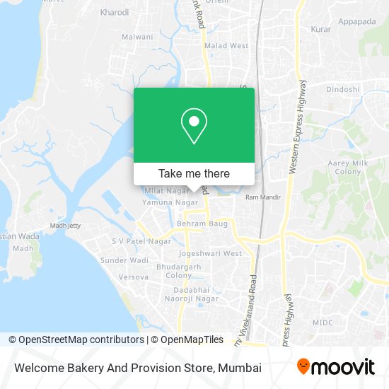 Welcome Bakery And Provision Store map