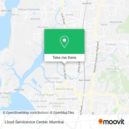 Lloyd Servicevice Center map