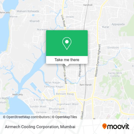 Airmech Cooling Corporation map