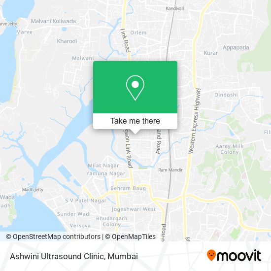 Ashwini Ultrasound Clinic map