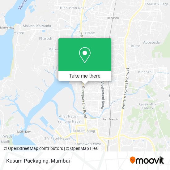 Kusum Packaging map