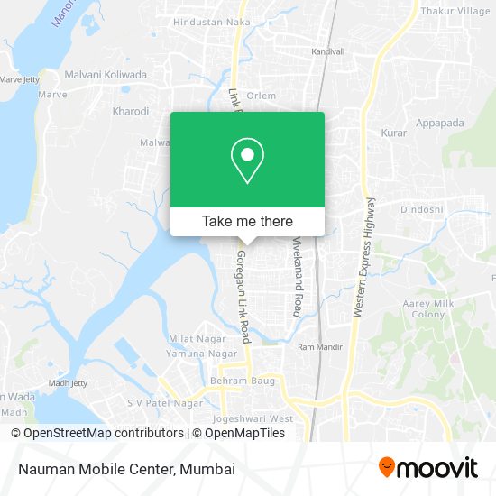 Nauman Mobile Center map