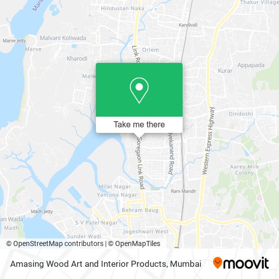 Amasing Wood Art and Interior Products map