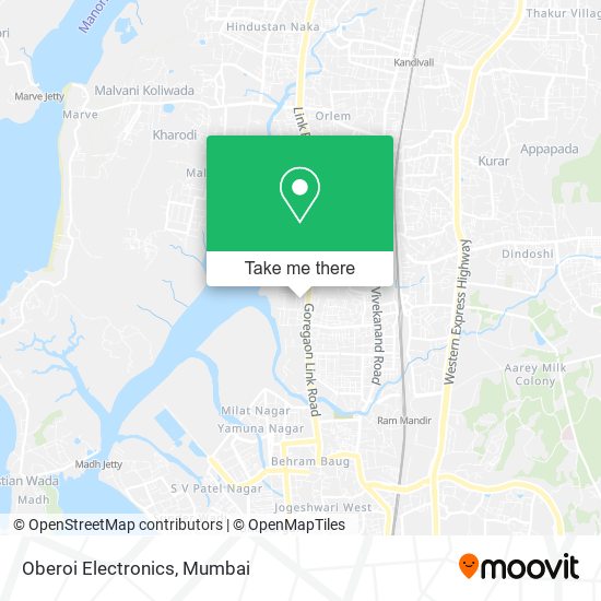 Oberoi Electronics map