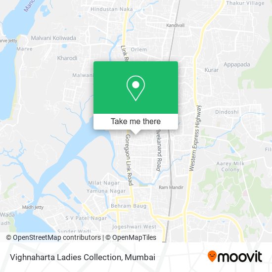 Vighnaharta Ladies Collection map