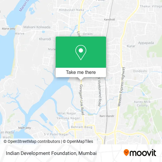 Indian Development Foundation map