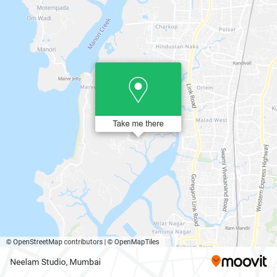 Neelam Studio map