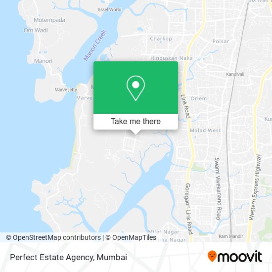 Perfect Estate Agency map