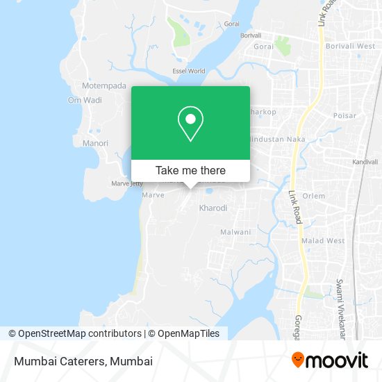 Mumbai Caterers map