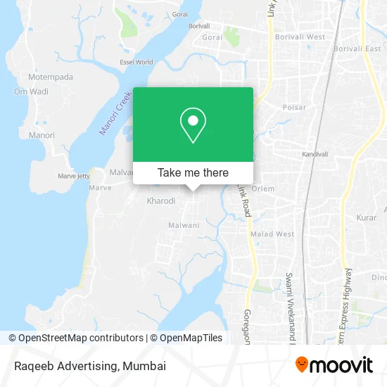 Raqeeb Advertising map