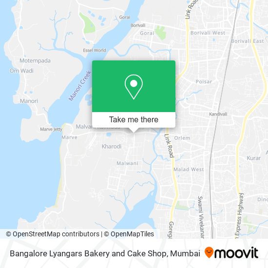 Bangalore Lyangars Bakery and Cake Shop map