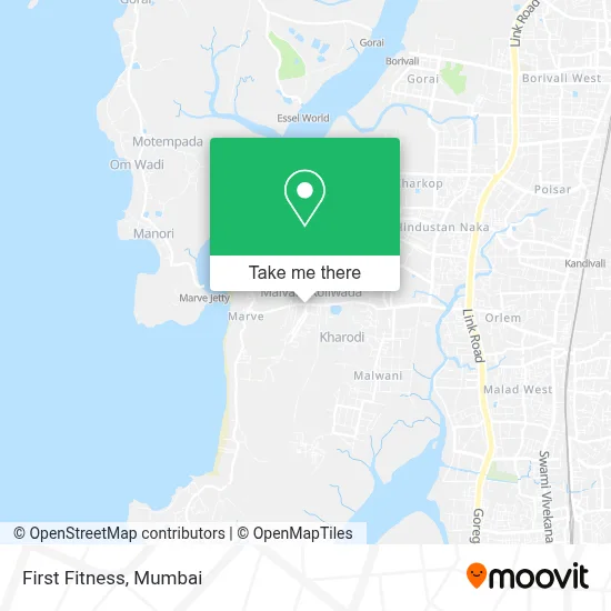 First Fitness map