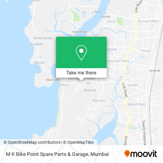 M K Bike Point Spare Parts & Garage map