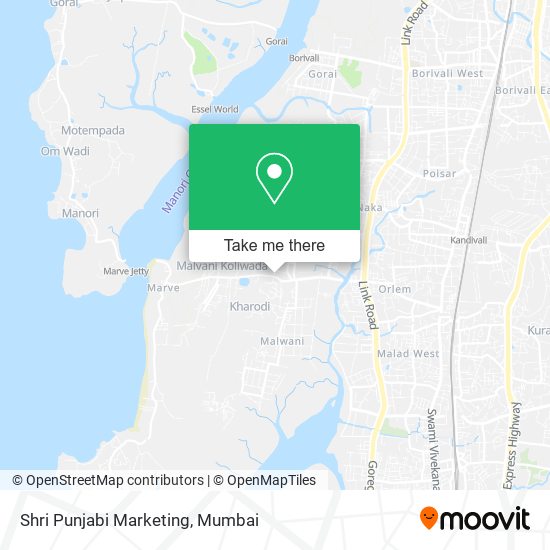 Shri Punjabi Marketing map