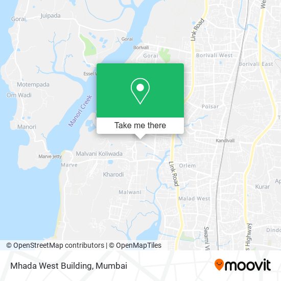 Mhada West Building map