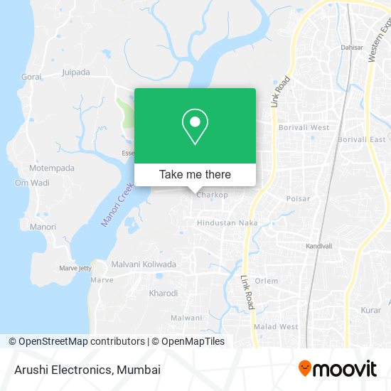 Arushi Electronics map