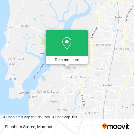 Shubham Stores map