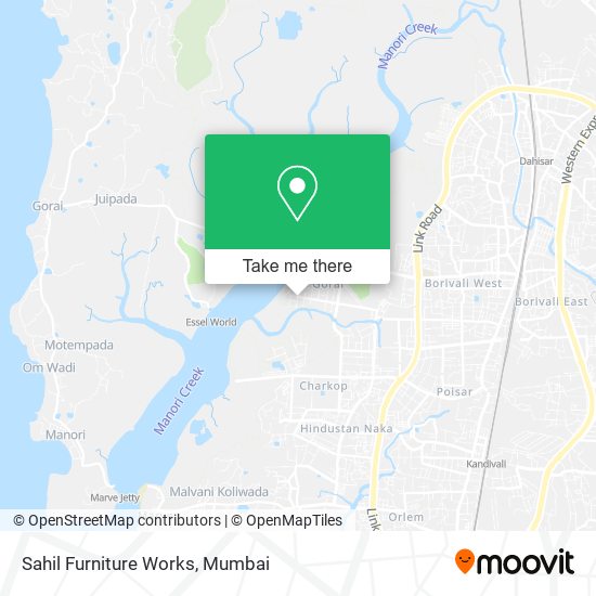 Sahil Furniture Works map