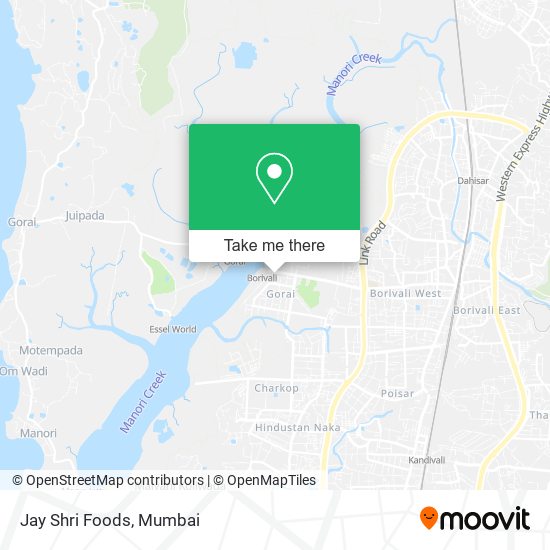 Jay Shri Foods map