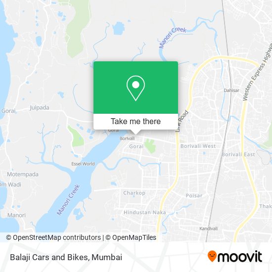 Balaji Cars and Bikes map