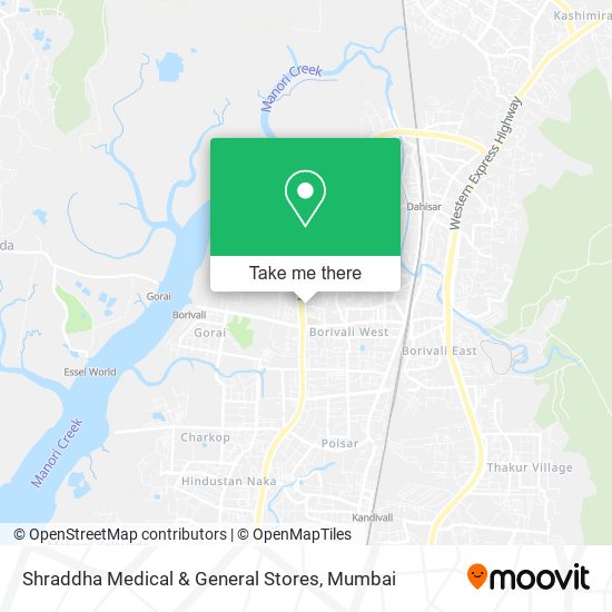 Shraddha Medical & General Stores map