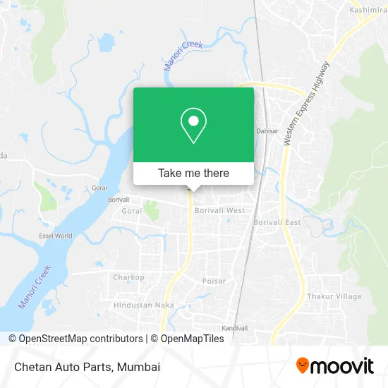 Chetan Auto Parts map