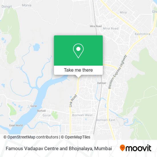 Famous Vadapav Centre and Bhojnalaya map