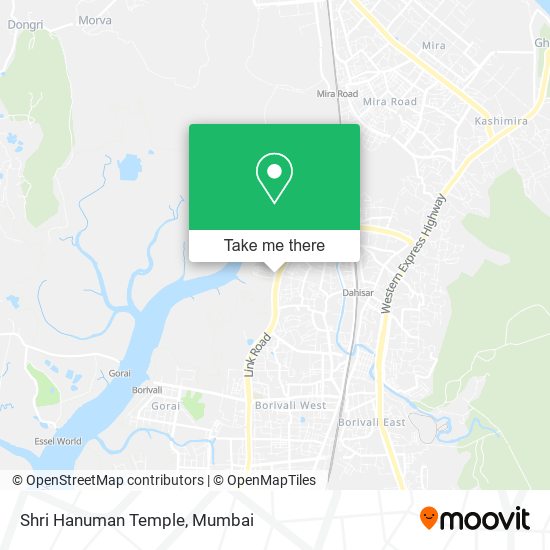 Shri Hanuman Temple map