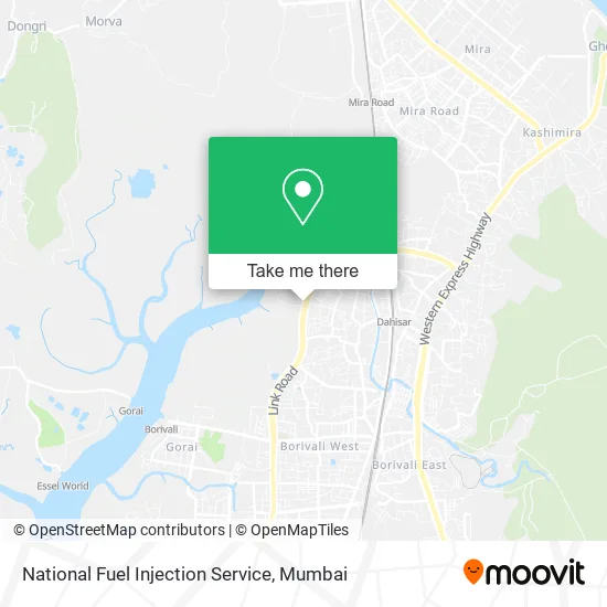 National Fuel Injection Service map