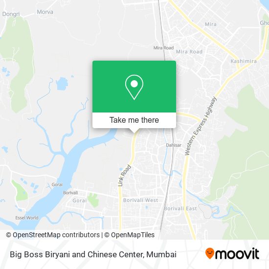 Big Boss Biryani and Chinese Center map