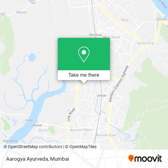 Aarogya Ayurveda map