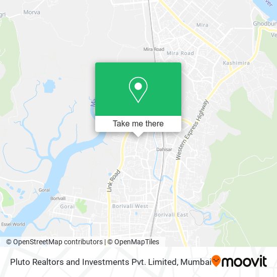 Pluto Realtors and Investments Pvt. Limited map