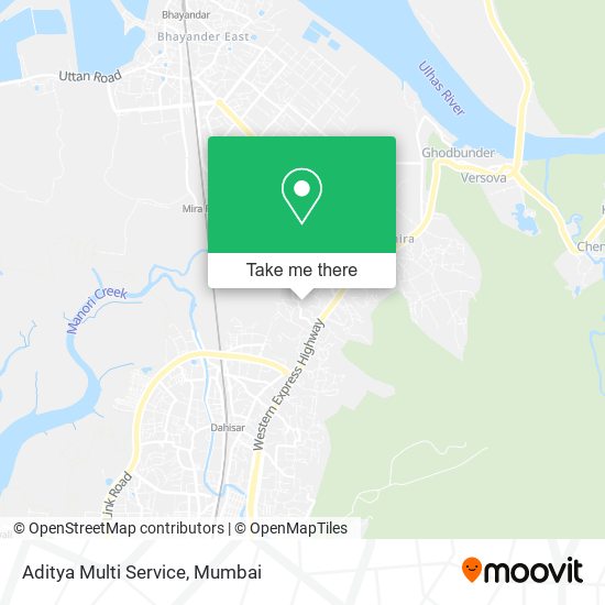 Aditya Multi Service map