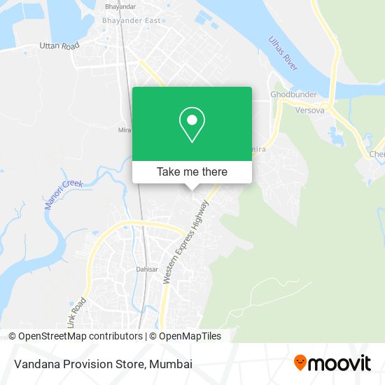 Vandana Provision Store map