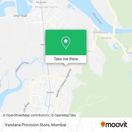 Vandana Provision Store map