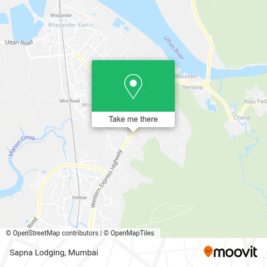 Sapna Lodging map