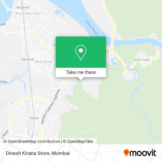 Dinesh Kirana Store map