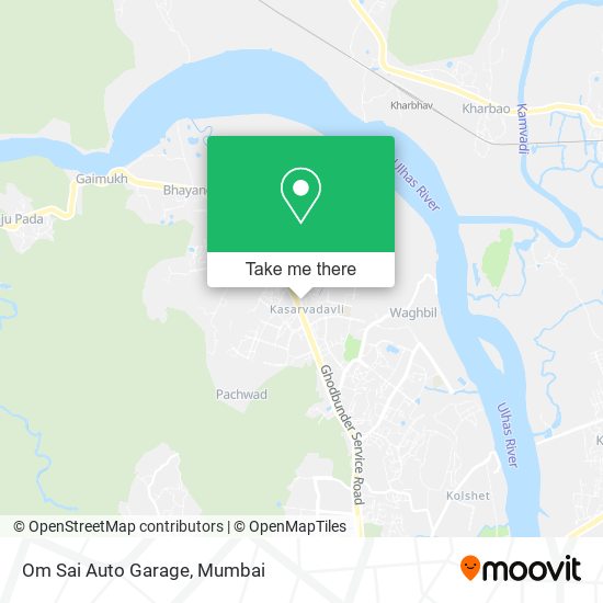 Om Sai Auto Garage map