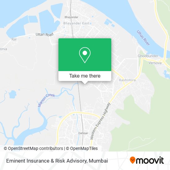 Eminent Insurance & Risk Advisory map