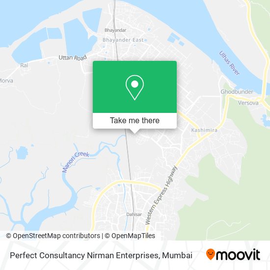 Perfect Consultancy Nirman Enterprises map