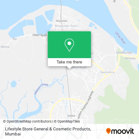 Lifestyle Store General & Cosmetic Products map