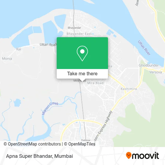 Apna Super Bhandar map