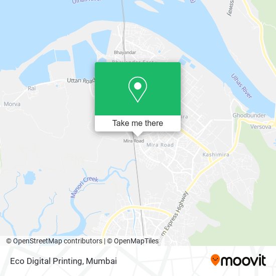 Eco Digital Printing map