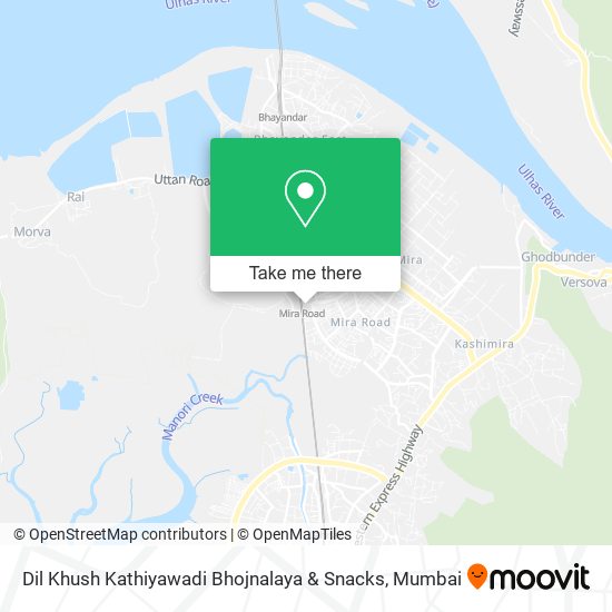 Dil Khush Kathiyawadi Bhojnalaya & Snacks map