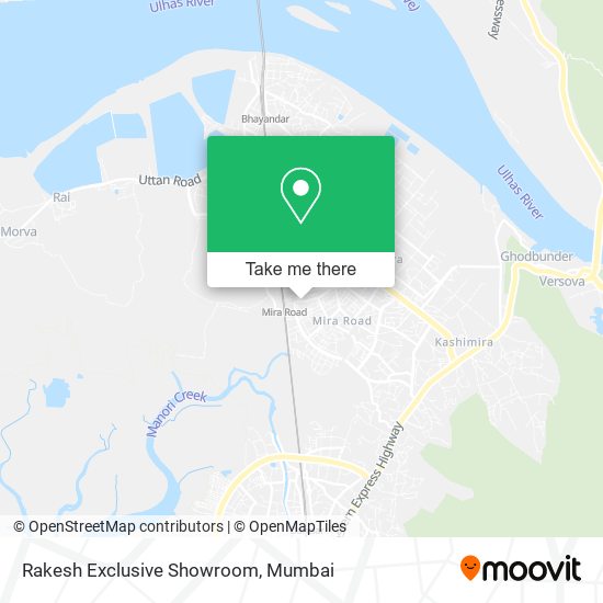 Rakesh Exclusive Showroom map