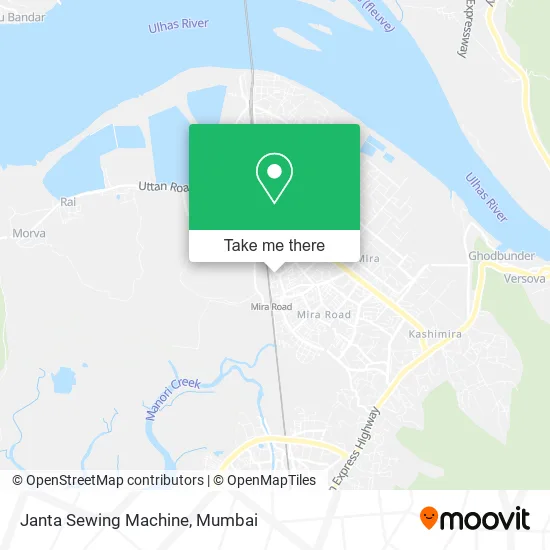 Janta Sewing Machine map