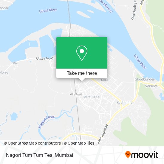 Nagori Tum Tum Tea map