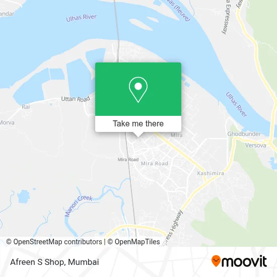 Afreen S Shop map