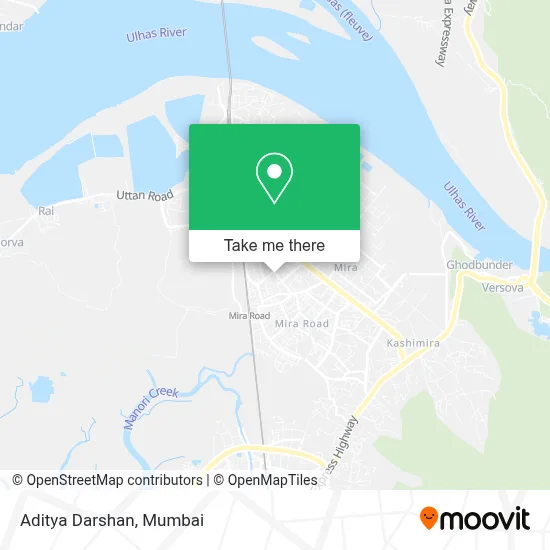 Aditya Darshan map